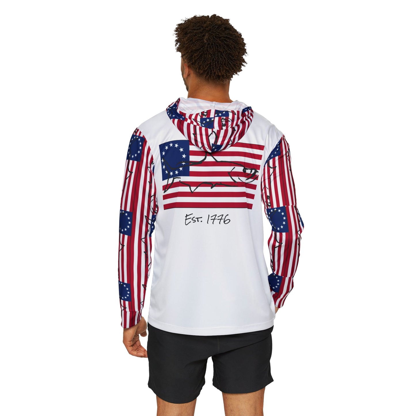USA Independence Day Tarpon Time Hoodie