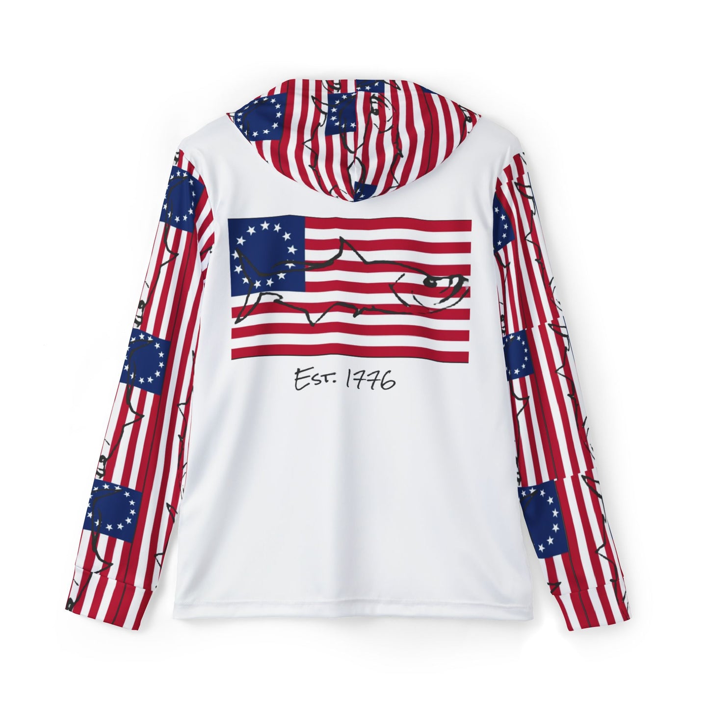 USA Independence Day Tarpon Time Hoodie