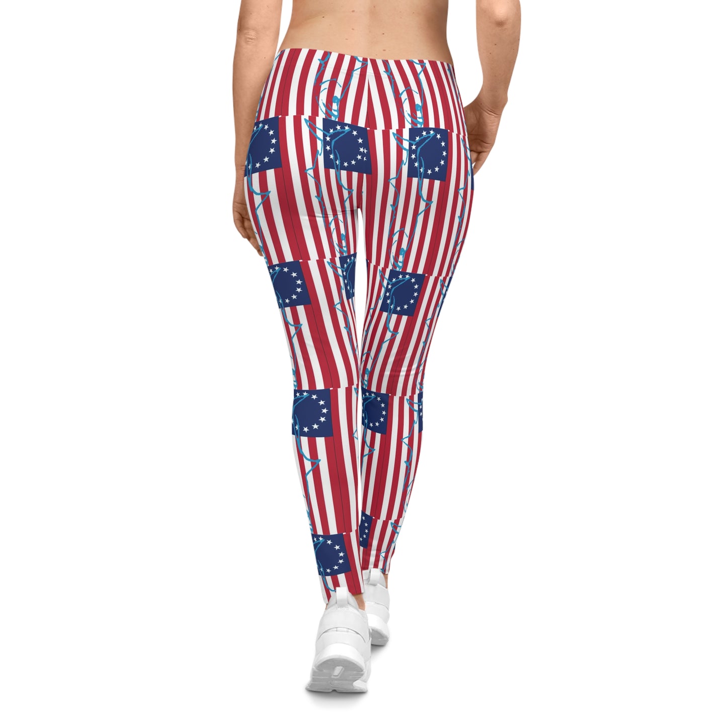 July 4 Merica Leggings
