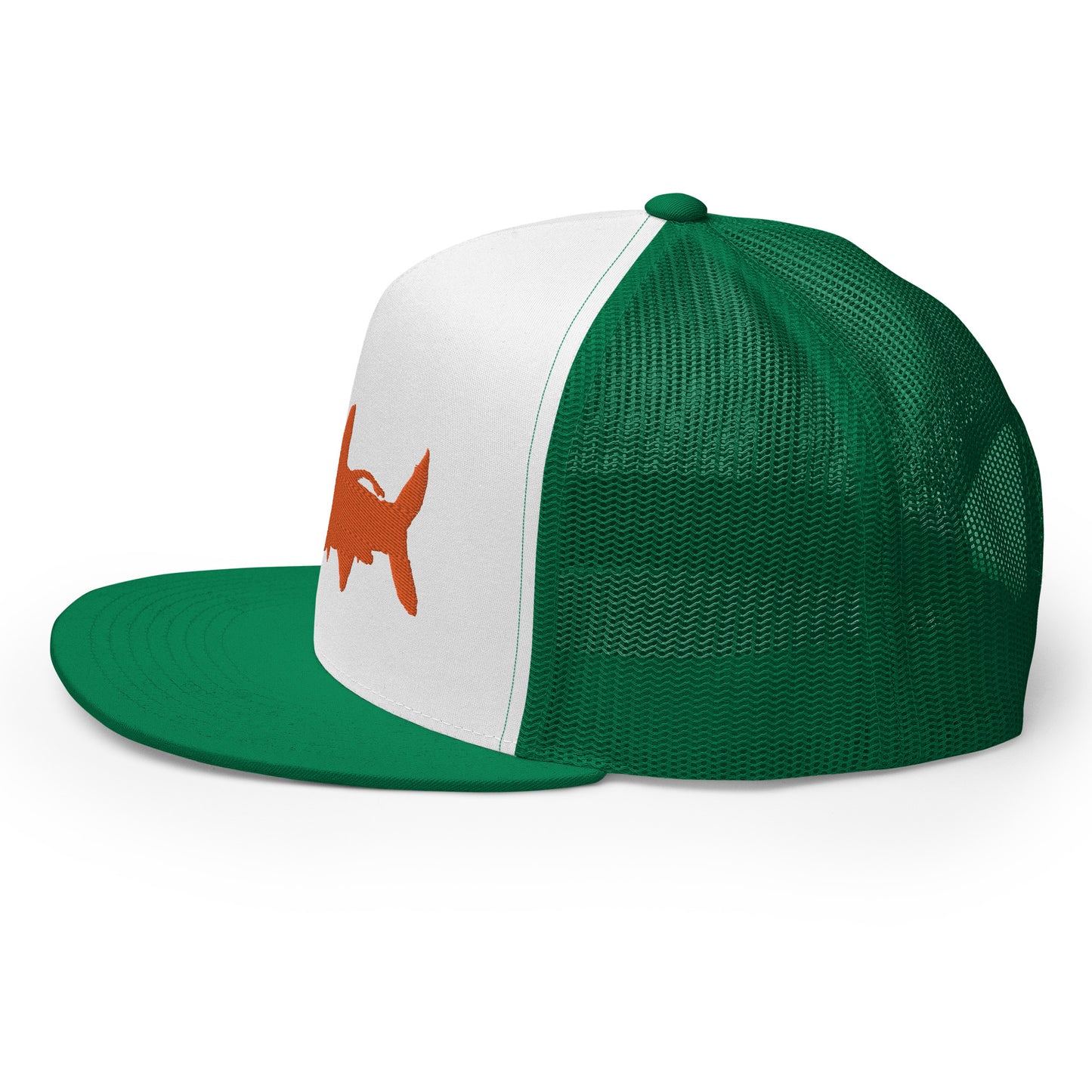 Orange Logo Tarpon Trucker Cap