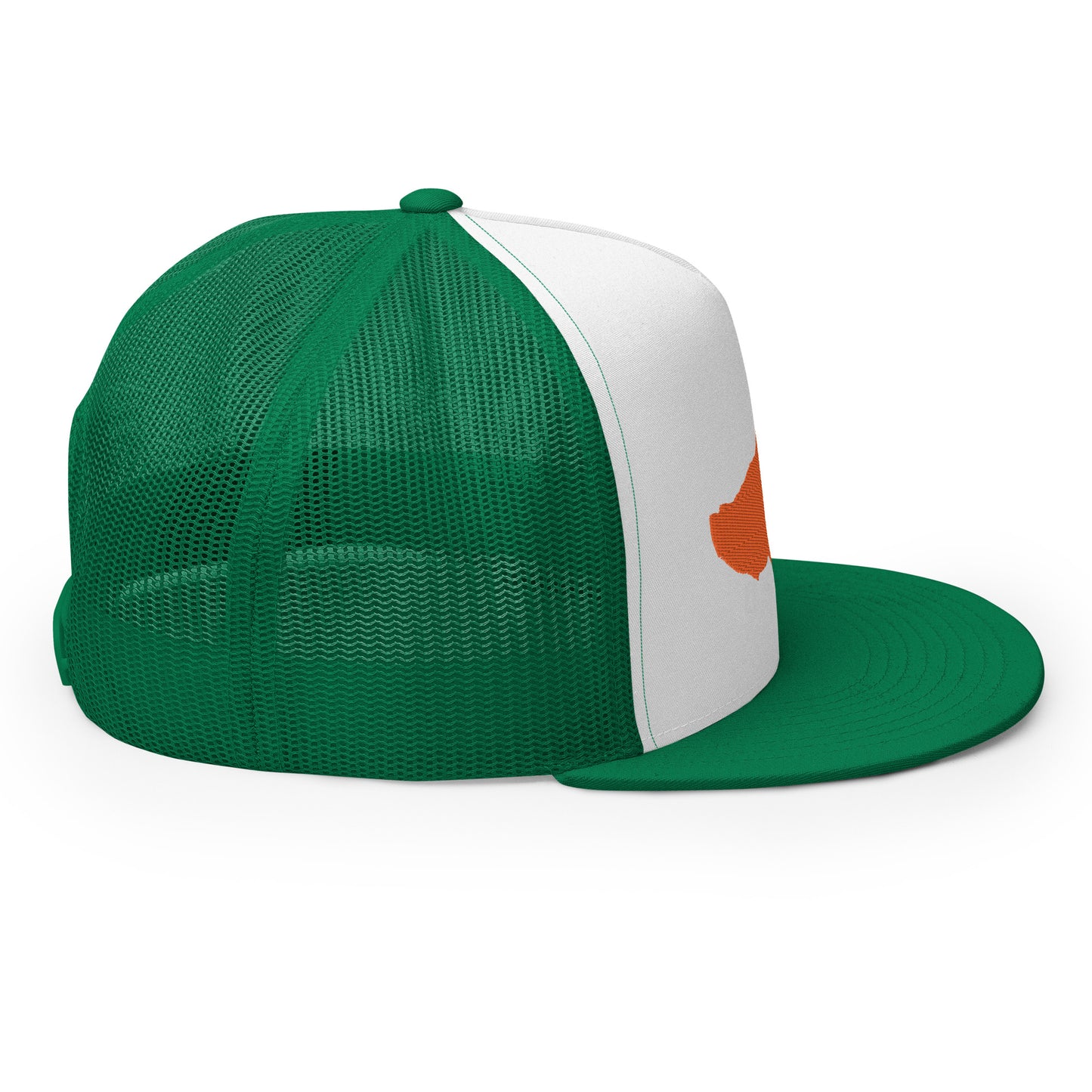 Orange Logo Tarpon Trucker Cap