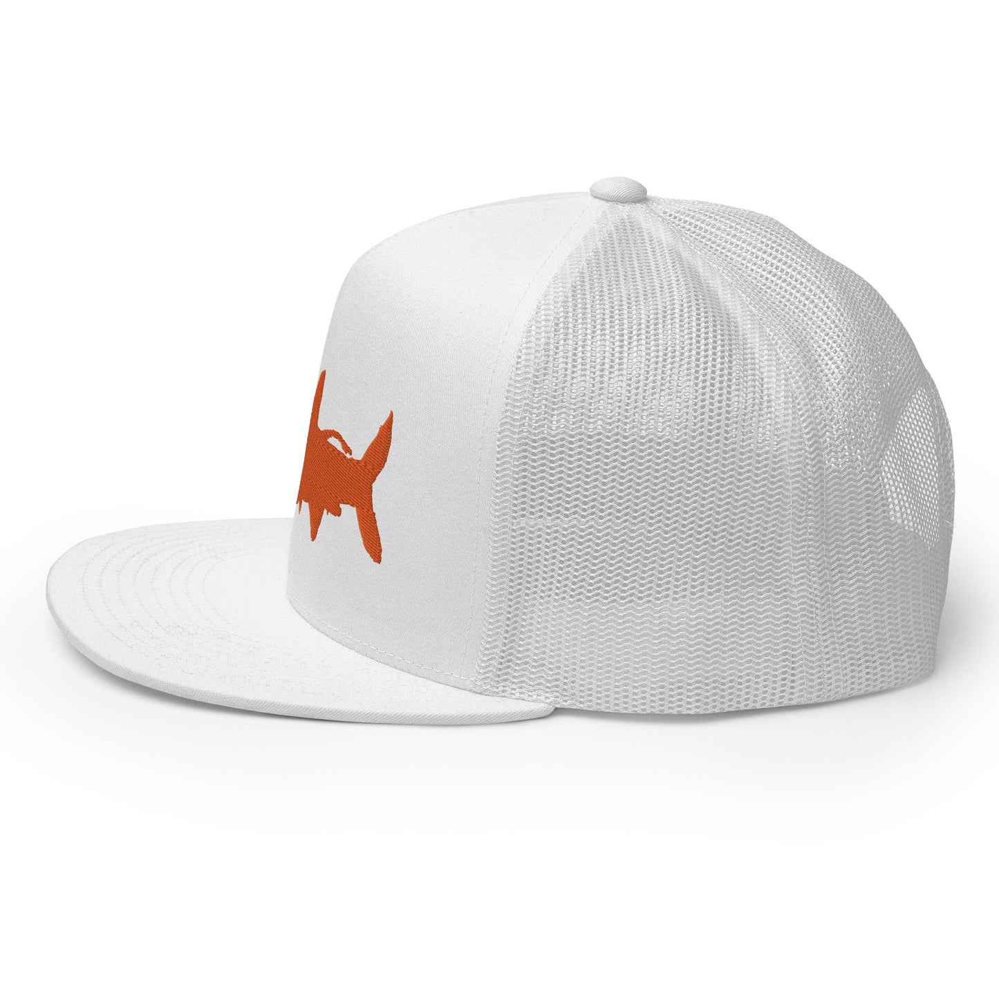 Orange Logo Tarpon Trucker Cap