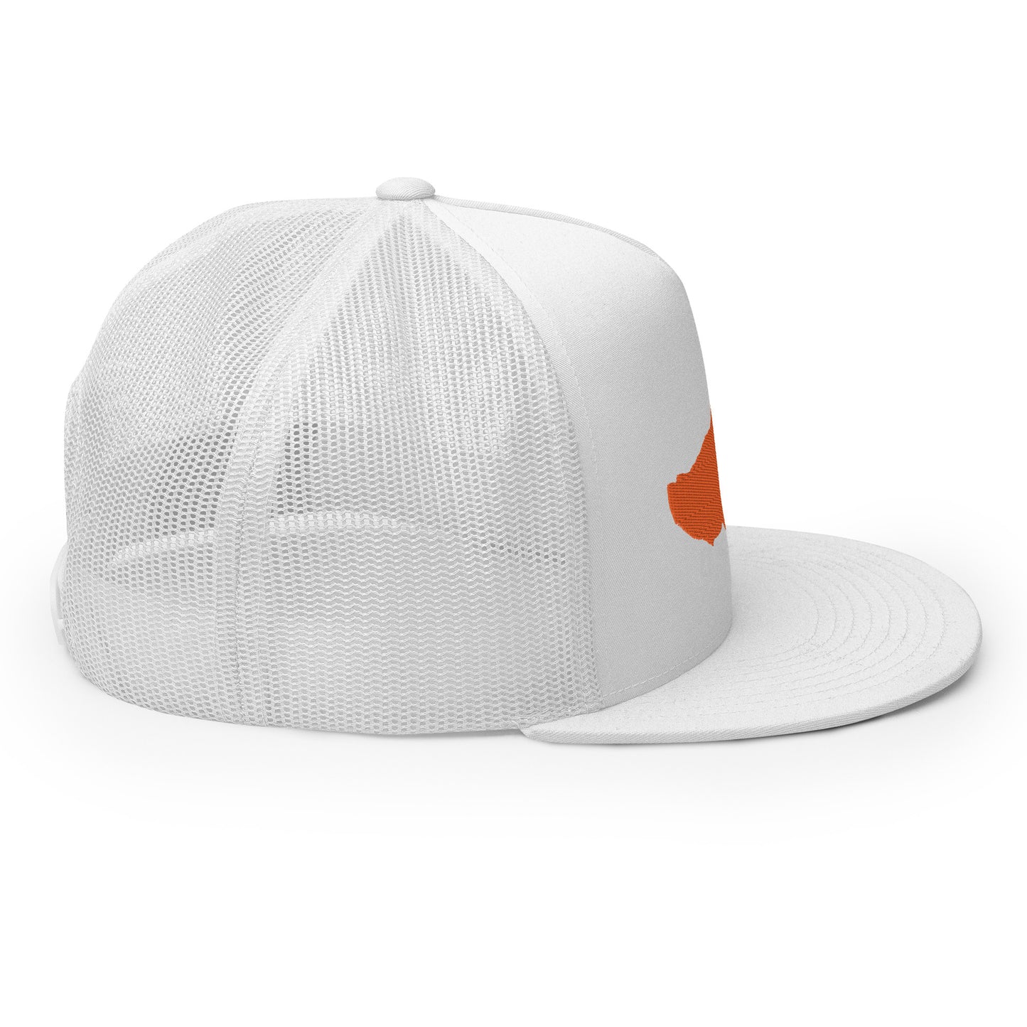 Orange Logo Tarpon Trucker Cap