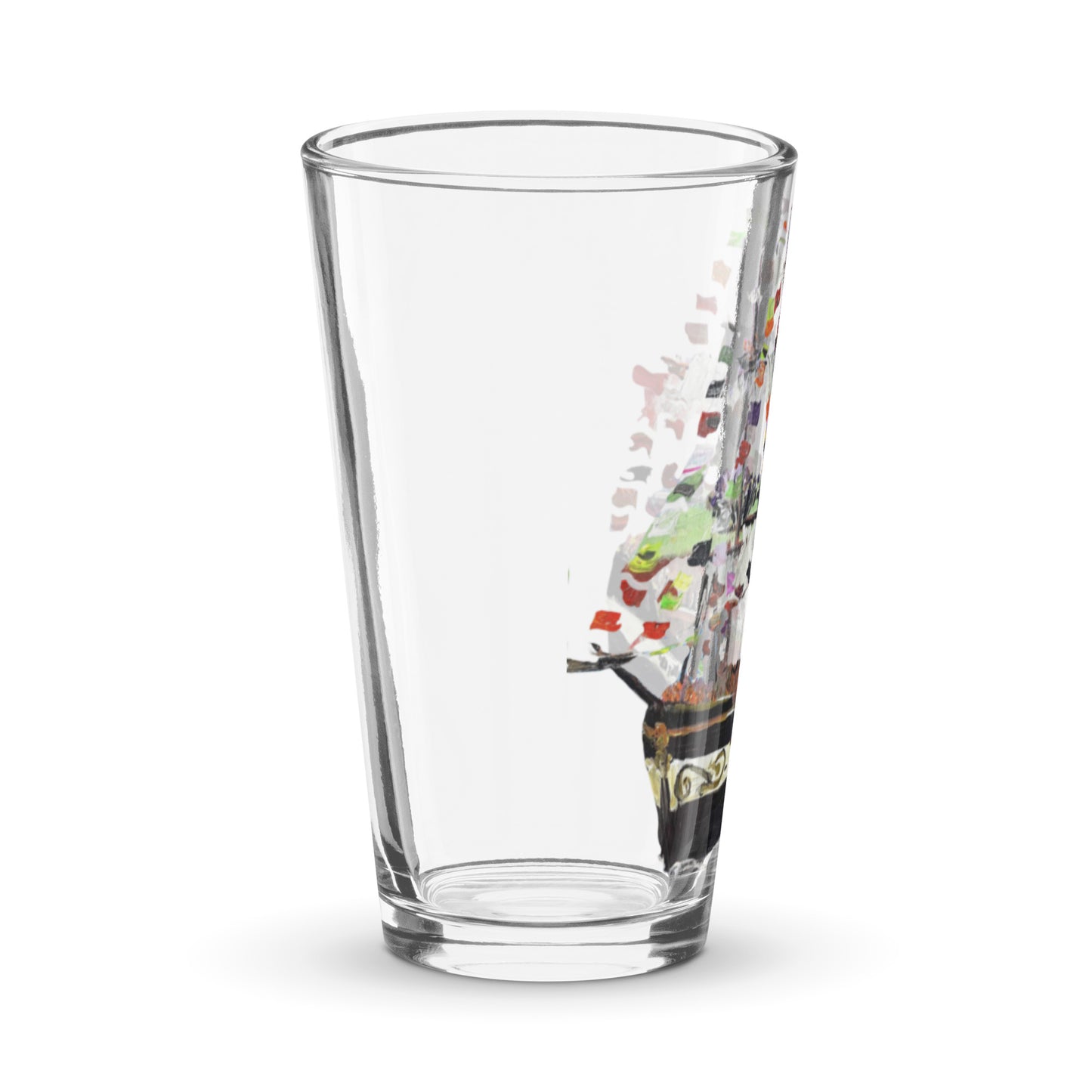 GASPARILLA Shaker pint glass