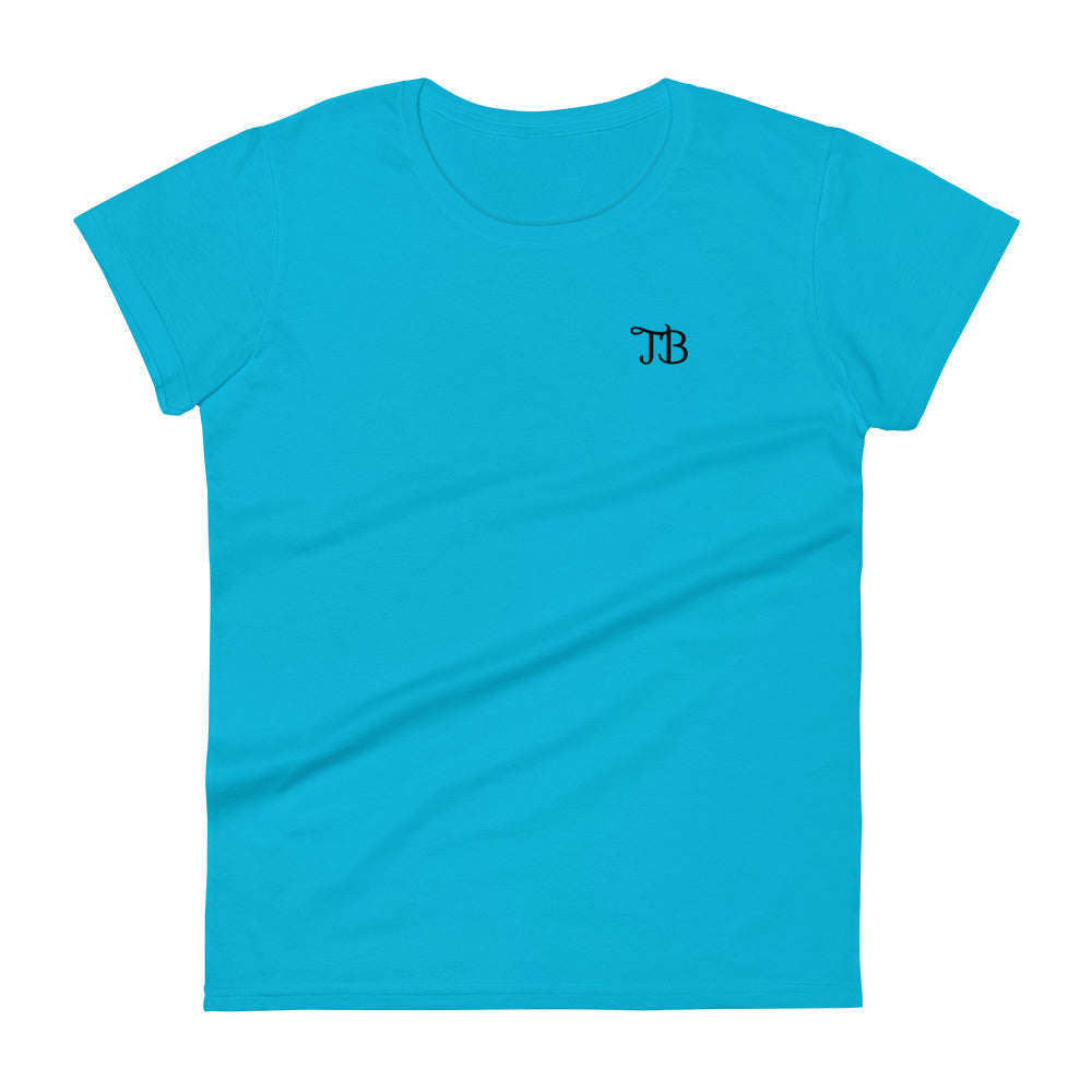 Women's Abstract Fish short sleeve t-shirt