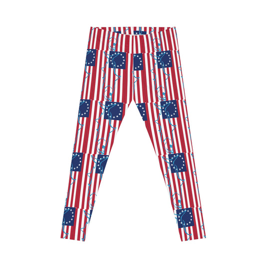 July 4 Merica Leggings