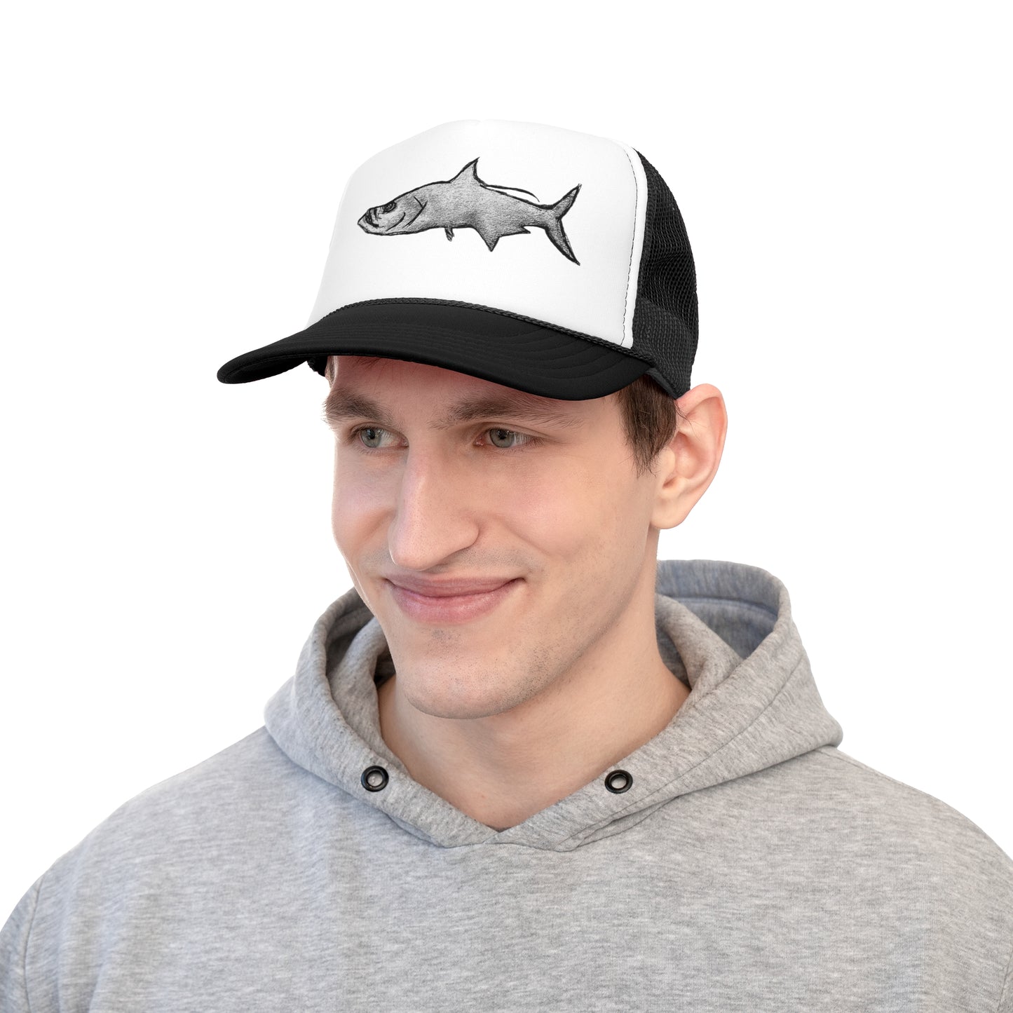 Concrete Tarpon Trucker Caps