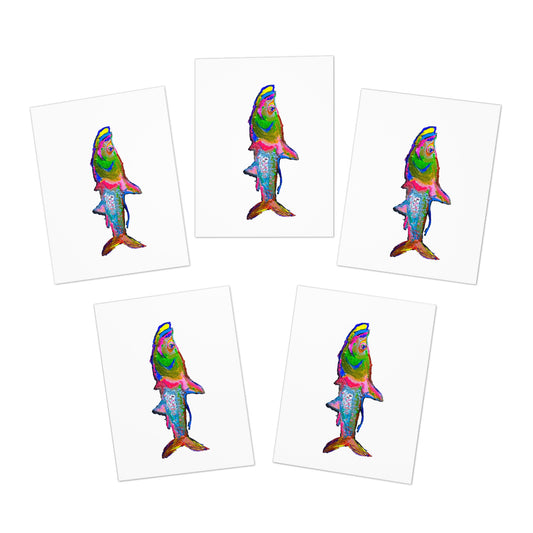 Tarpon Greeting Cards - Blank(5-Pack)