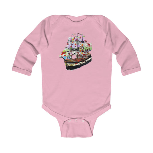 Gasparilla Infant Long Sleeve Bodysuit