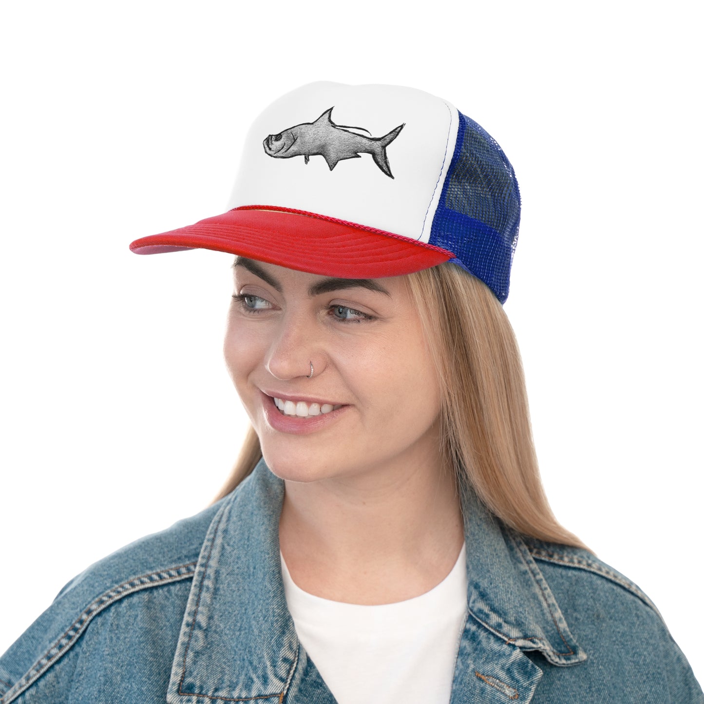 Concrete Tarpon Trucker Caps