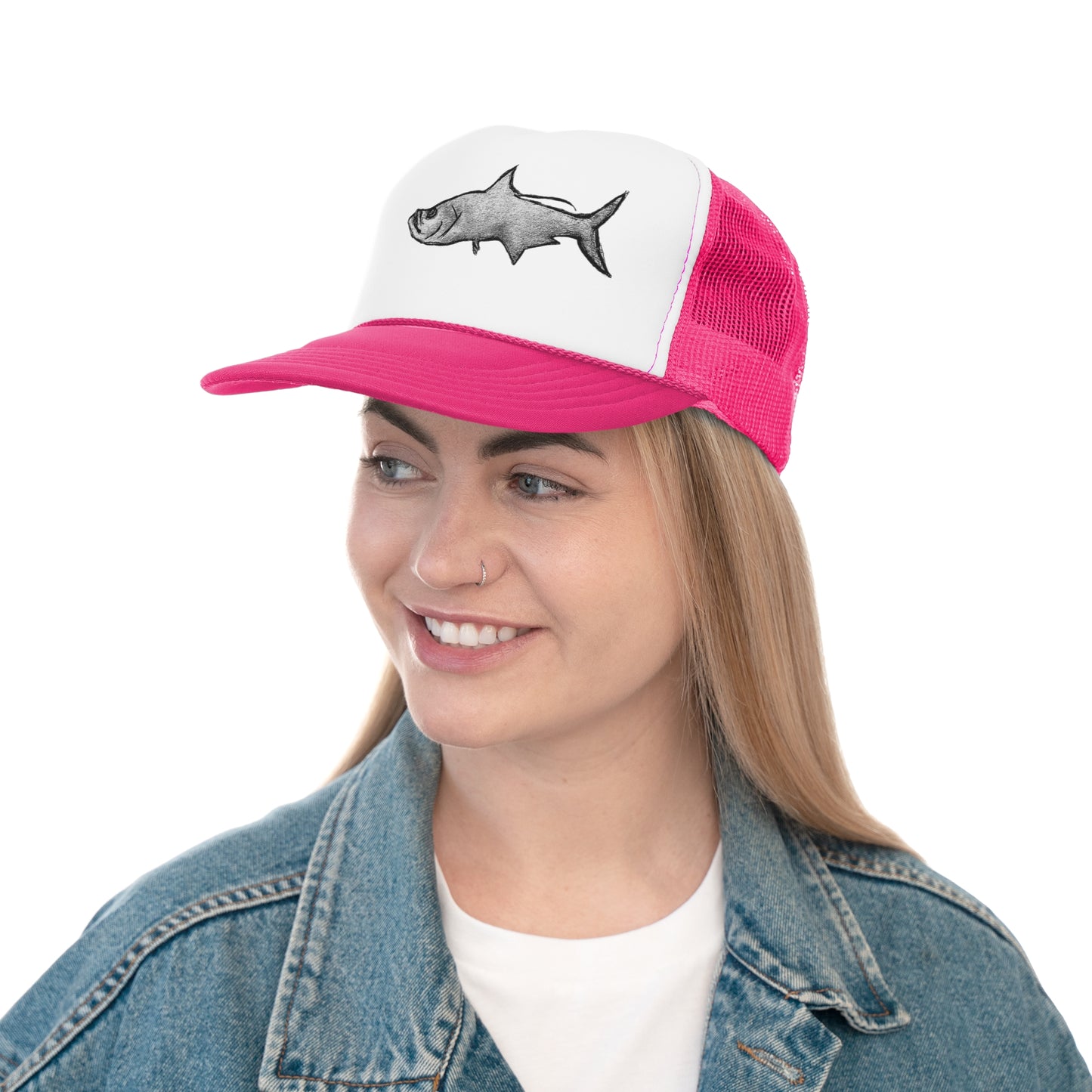 Concrete Tarpon Trucker Caps