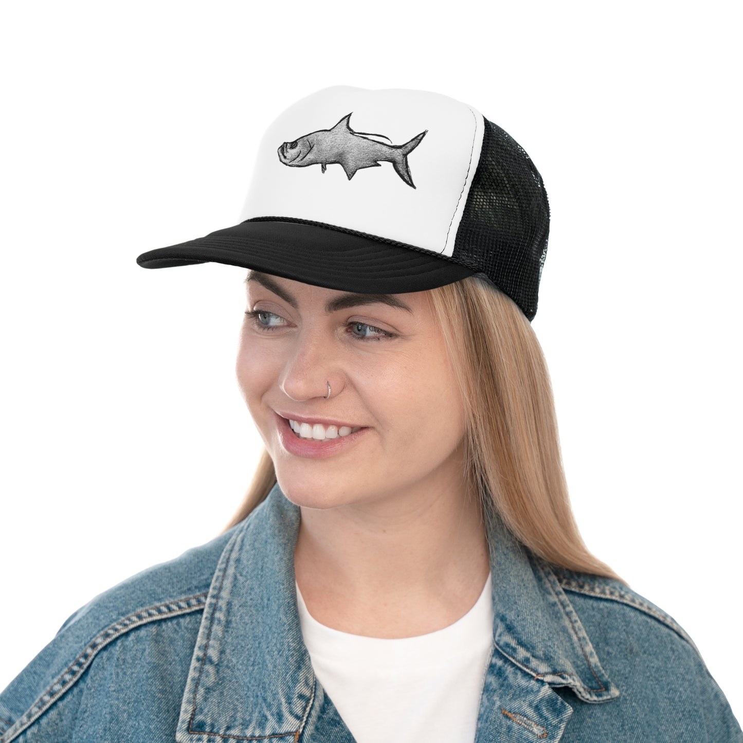 Concrete Tarpon Trucker Caps