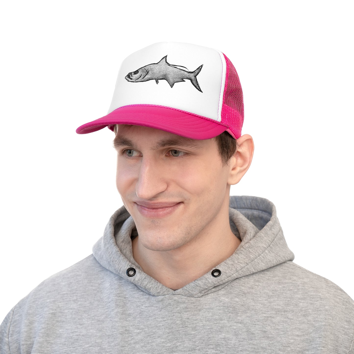 Concrete Tarpon Trucker Caps