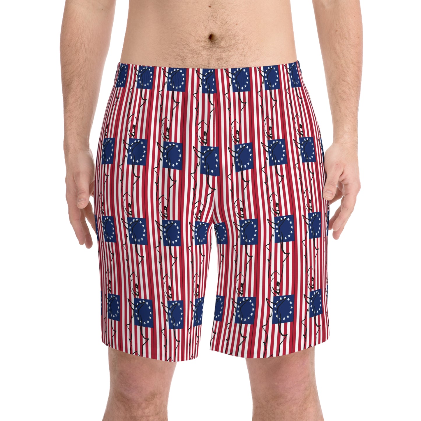 Tarpon USA Independence Day Swim Trunks