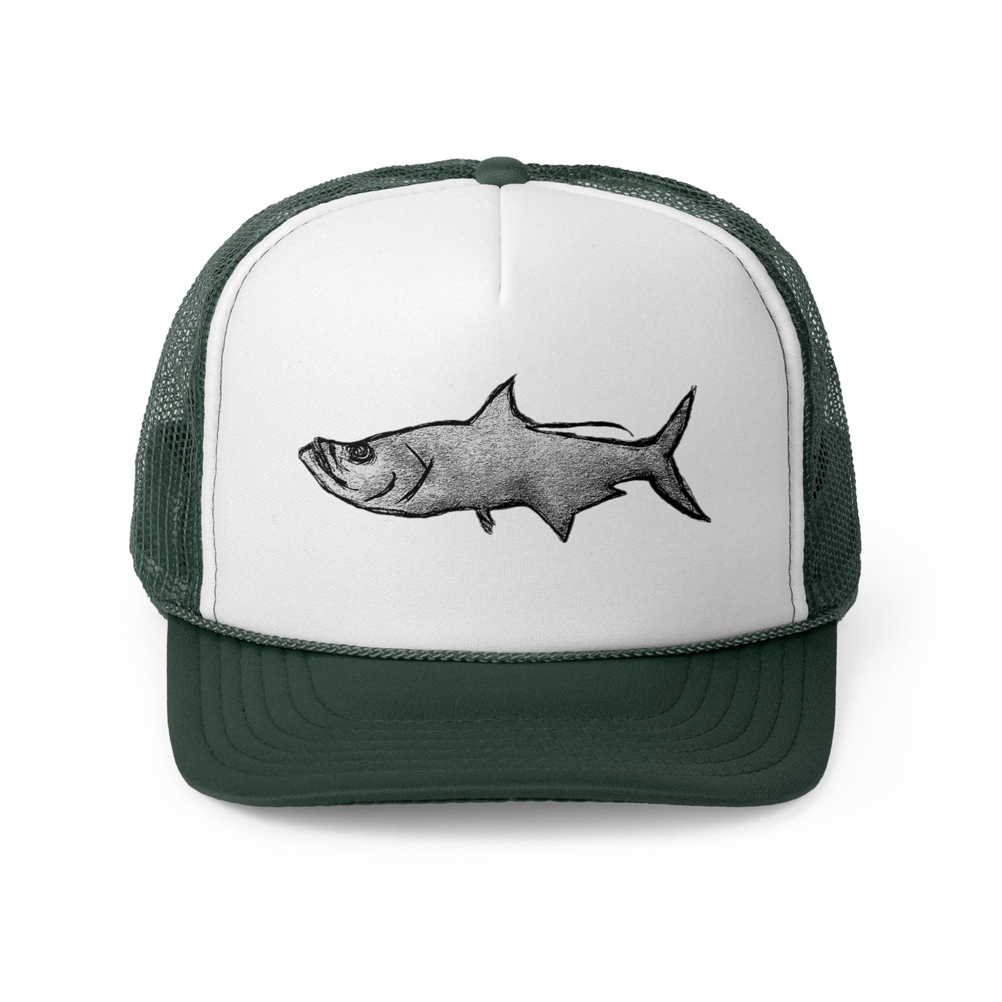 Concrete Tarpon Trucker Caps