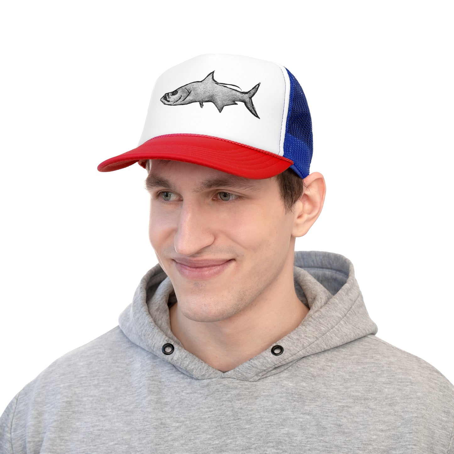 Concrete Tarpon Trucker Caps