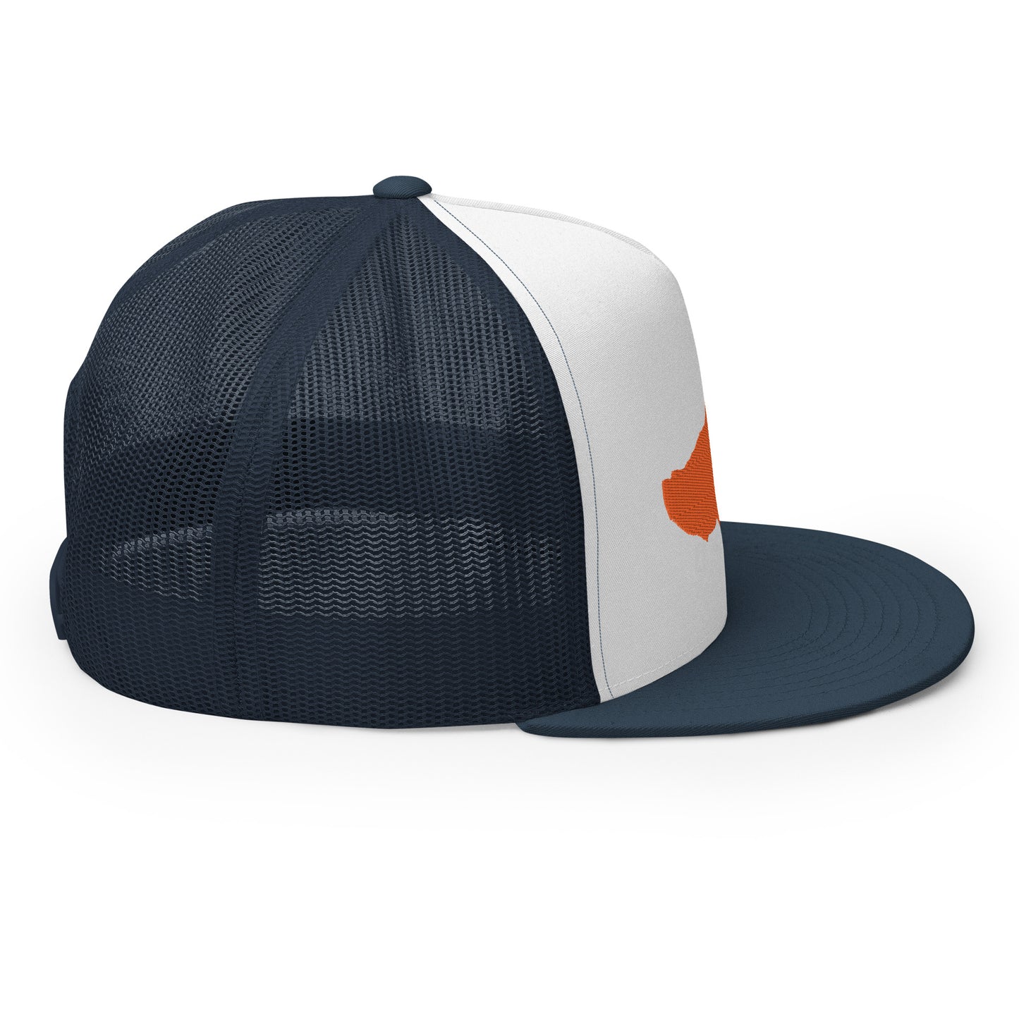 Orange Logo Tarpon Trucker Cap