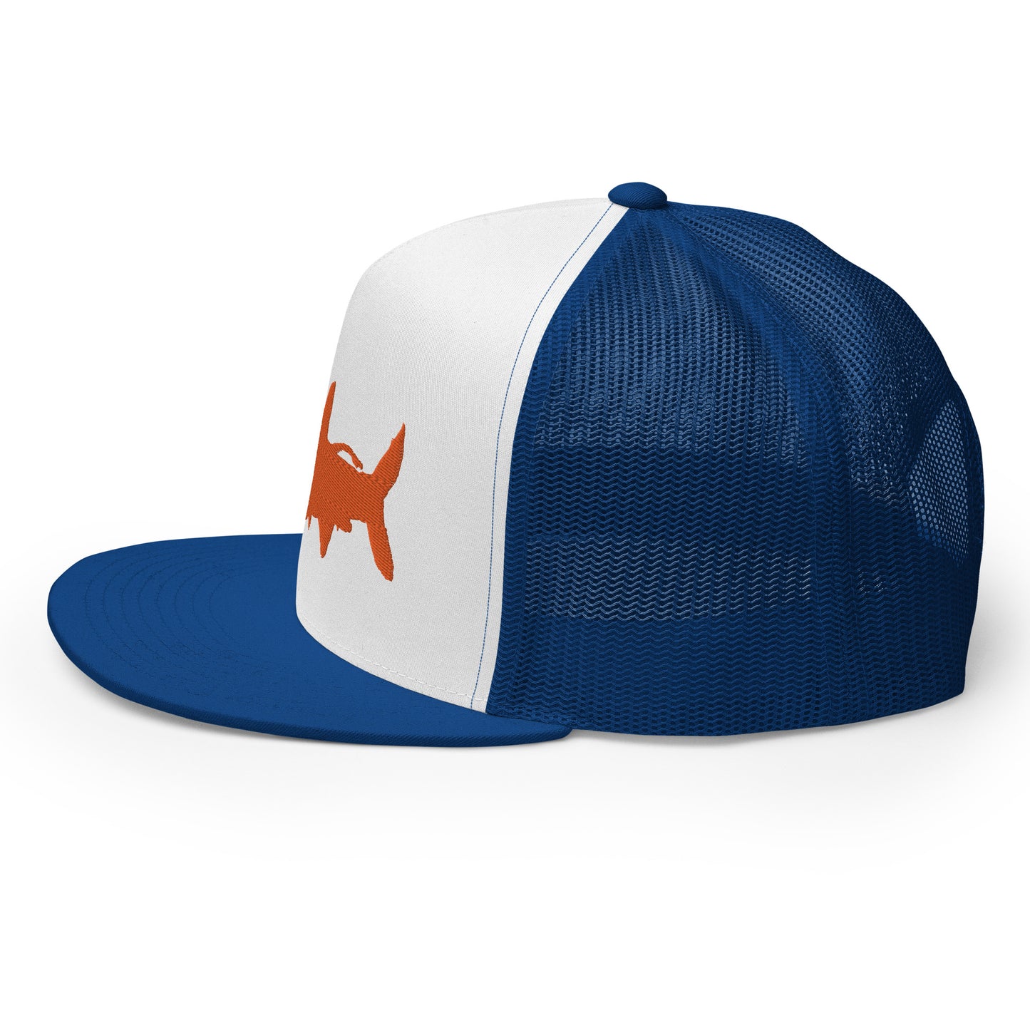 Orange Logo Tarpon Trucker Cap