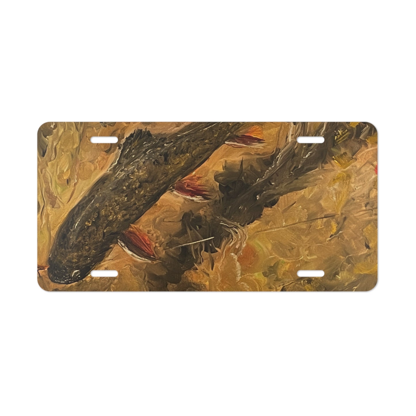 Brook Trout Vanity Plate