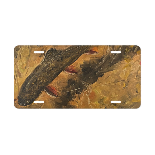 Brook Trout Vanity Plate