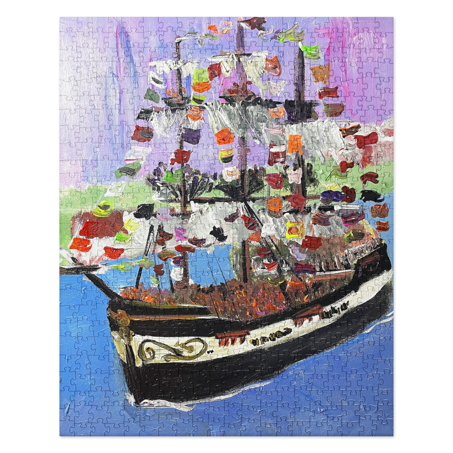 Jose Gaspar's "Jose Gasparilla" Pirate Ship Jigsaw puzzle