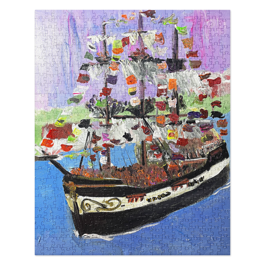 Jose Gaspar's "Jose Gasparilla" Pirate Ship Jigsaw puzzle