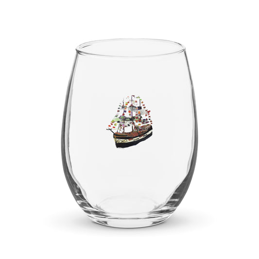 Gasparilla Stemless wine glass